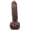 Hung System Gode Lil L Hung System 22 x 6 cm Marron